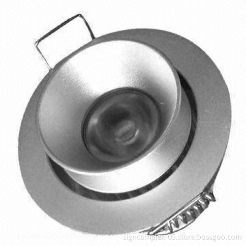 LED Downlight with Recessed Downlight in Cree LED, 3W and Perfect Thermal Management